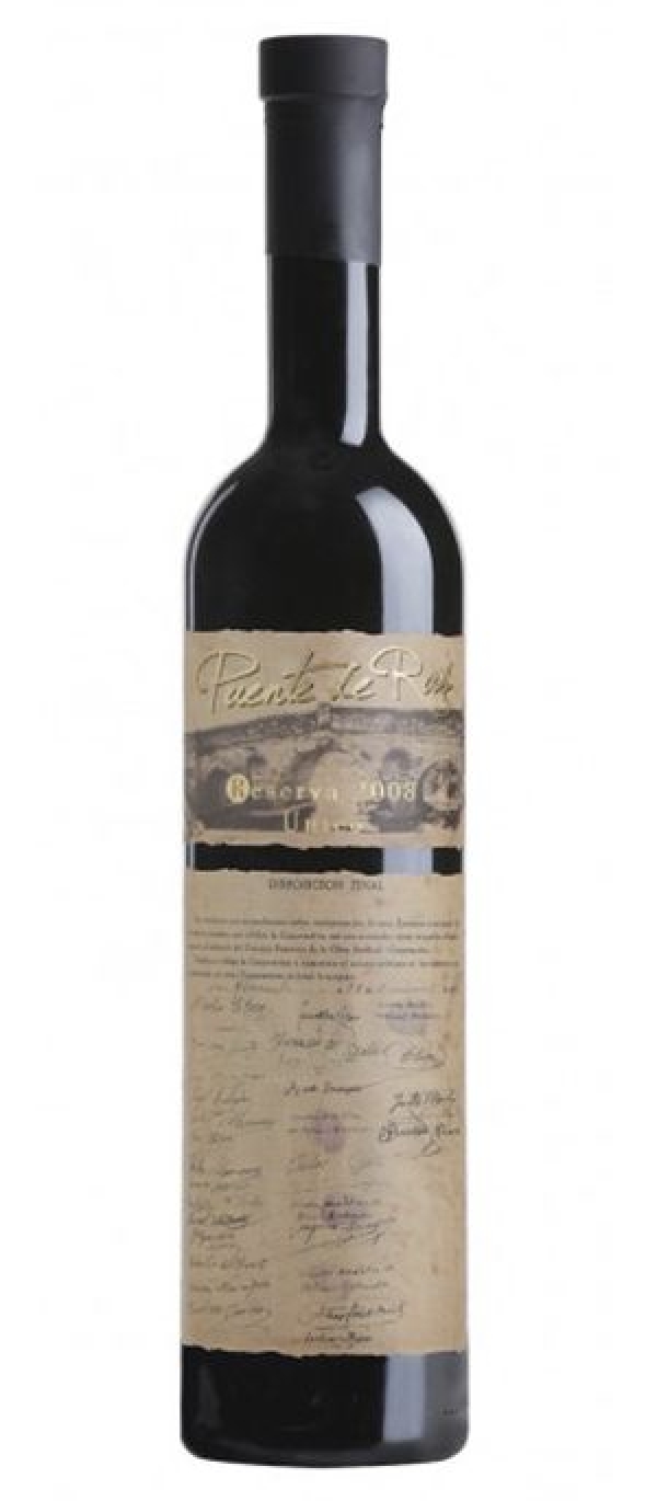 VINO PUENTE DE RUS RESERVA UNICO TEMPR. 0,75